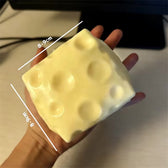 🧀 Cheese Block Squishy Stress Toy | Sensory & Fidget Toy