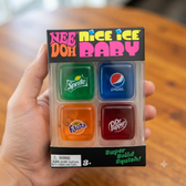 New Set /Squishy Needoh /Nice Cube Schylling /Sensory Stress Reliever Fidget Tool Toy Anxiety Focus Sensory